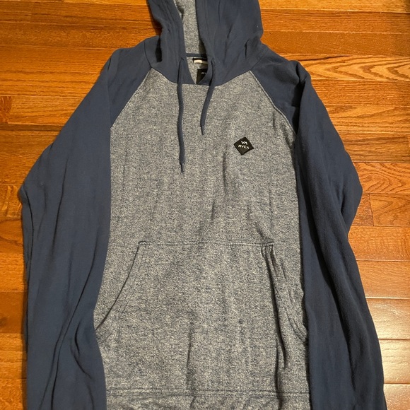 Vans Two-Tone Blue Hoodie - Picture 1 of 2